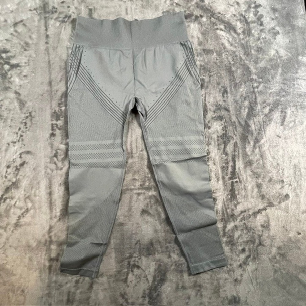 Silix 3D Anti-Cellulite Leggings Dark Gray High Waist Compression 4XL NEW